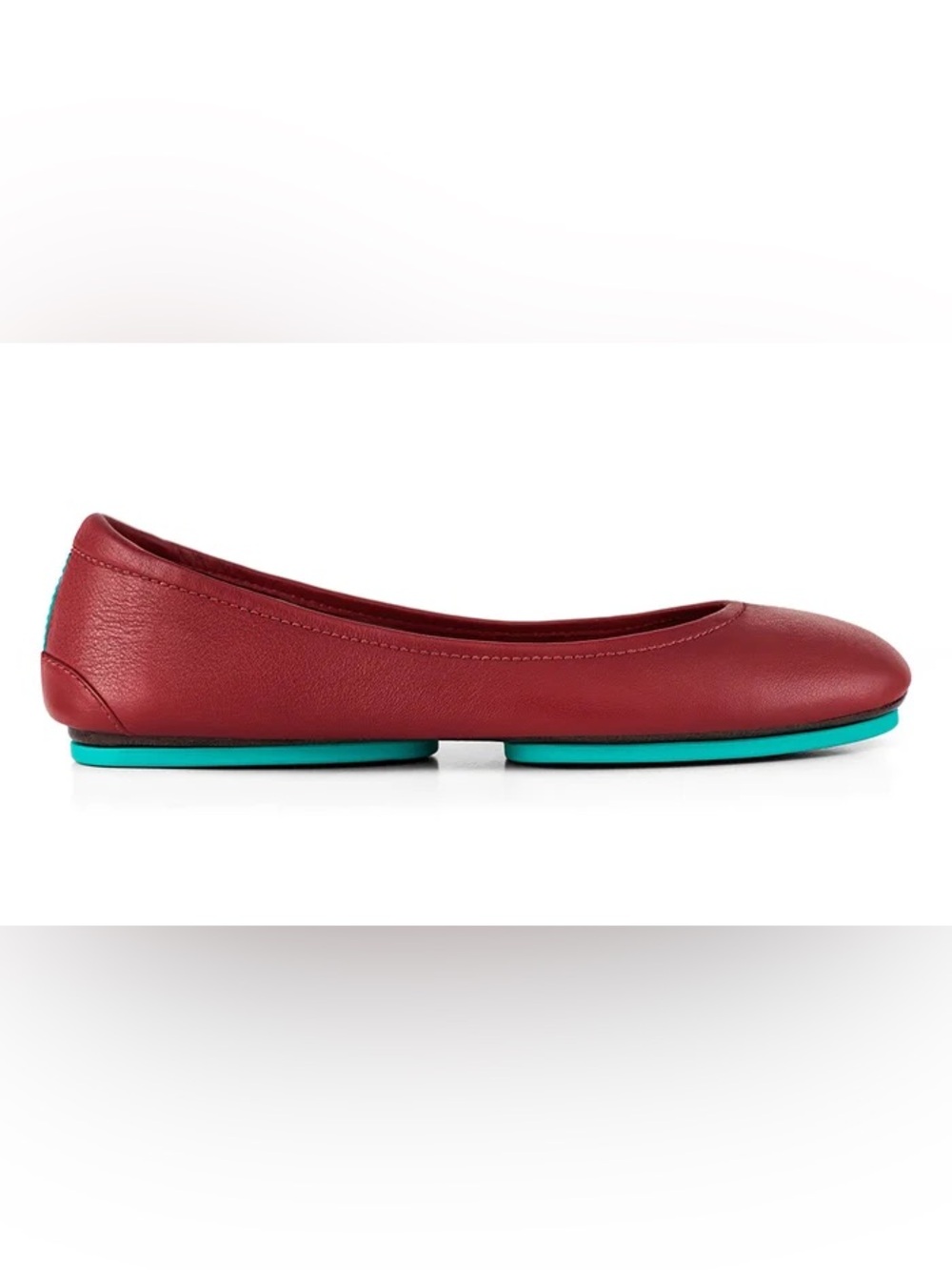 Cardinal Red Tieks Ballet Flats